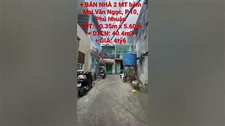 Bán Nhà Hẻm Liên Khu 2 10